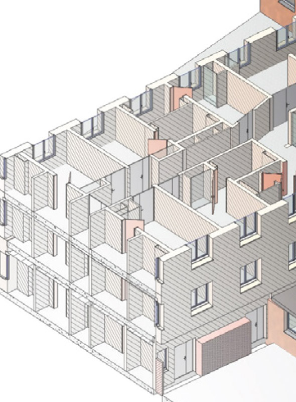 Maquette et rendus 3D - Cabinet Freitas